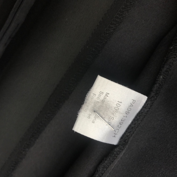 Parker Uma Combo Top in Black with Sheer Cut Outs - Picture 4 of 8